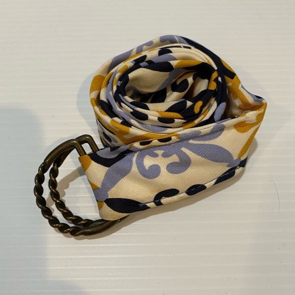 J. Crew Accessories - J Crew silk belt size S/M